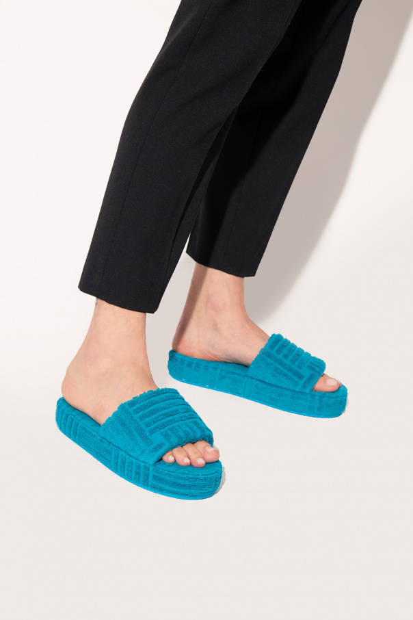 Resort Sponge' slides Bottega Veneta - Bottega Veneta Intrecciato